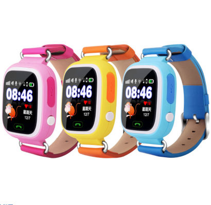 BT Wearable Child wifi sos gsm smartwatch q90 gps tracker kids smart watch for anti-lost