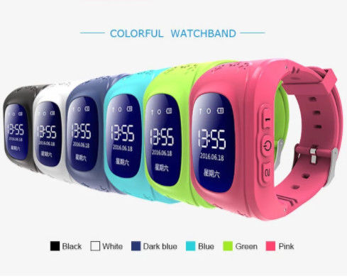 Q50 GPSは子供SOS呼出し位置のファインダーのロケータの追跡者の反無くなったモニターSmartwatchのための腕時計の赤ん坊のスマートな腕時計をからかいます