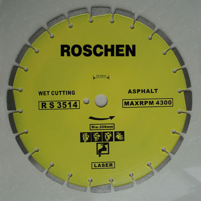14 inch Blades kim cương công nghiệp cắt cho đá cẩm thạch, bê tông chữa khỏi