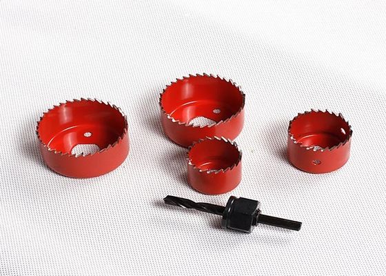 Kesme Matkap Deliği Testere Paslanmaz Çelik, Delik Testere Matkap Uçları 3/4 &#39;&#39; ila 5-1 / 2 &#39;&#39;