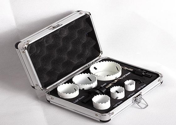 아버 9PC는 깊은 곳에서 1-3/4" 구멍이 금속을 본 44mm를, 대직경 구멍 톱 세트를 잘랐습니다