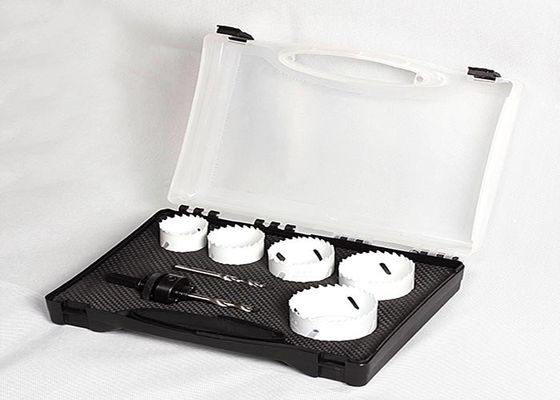 وشهدت 7PC الفولاذ المقاوم للصدأ ثنائية المعدن هول 38MM 44mm و2 بوصة 2.5 بوصة مع الطيار المثقاب / العرش