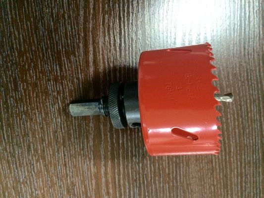 7/8 &quot;29mm 64mm 9PC HSS Diş Dişleri Metal Delme Delik Testere Seti