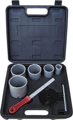 Pemotongan Tungsten Carbide tipped 73mm 83mm Drill Bit Lubang Saw Untuk Lembut Marmer