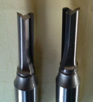TC0111 CNC Router Bit Prosto flet VHM Straignt Bit ze stalową Shank