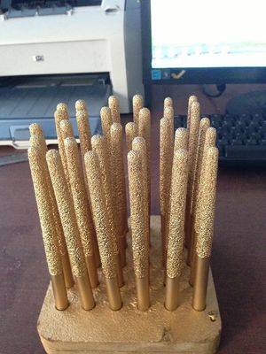 ろう付けのダイヤモンド CNC のルーター ビット