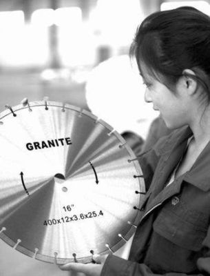 Berlian Edaran Saw Blade Untuk Granit Cutting