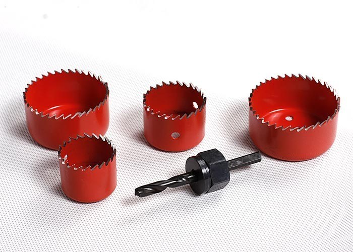 Kesme Matkap Deliği Testere Paslanmaz Çelik, Delik Testere Matkap Uçları 3/4 &#39;&#39; ila 5-1 / 2 &#39;&#39;
