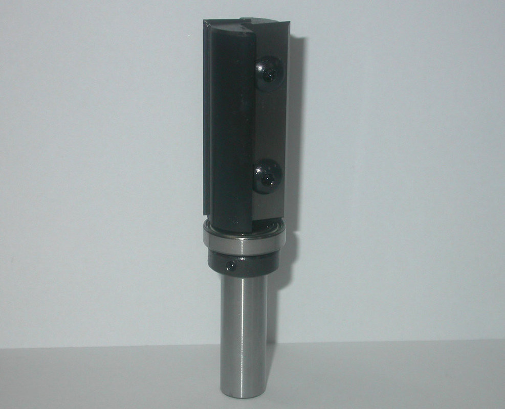 Patten CNC Router Bits pakai Pisau 12 * 21 * 30mm Selesai Warna Hitam Atau sandblast